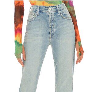 MOTHER High Waisted Hiker Hover Jeans in Innerspace - Size 24